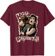 Rocky Horror Show Eddie Hot Patootie T-Shirt - T-Shirt | Maroon