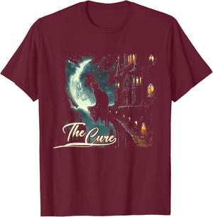 Cures Graphic Art Musician Funny Animal Cat Apparel Lovers T-Shirt - T-Shirt | Maroon