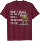 Dont Make Me Use My Drill Sergeant Voice Bootcamp Gifts T-Shirt - T-Shirt | Maroon