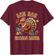 Thanksgiving Day Funny Running Turkey Run Now Gobble Later T-Shirt - T-Shirt | Maroon