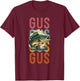 Gus Custom Fishing Hobbyist T-Shirt - T-Shirt | Maroon