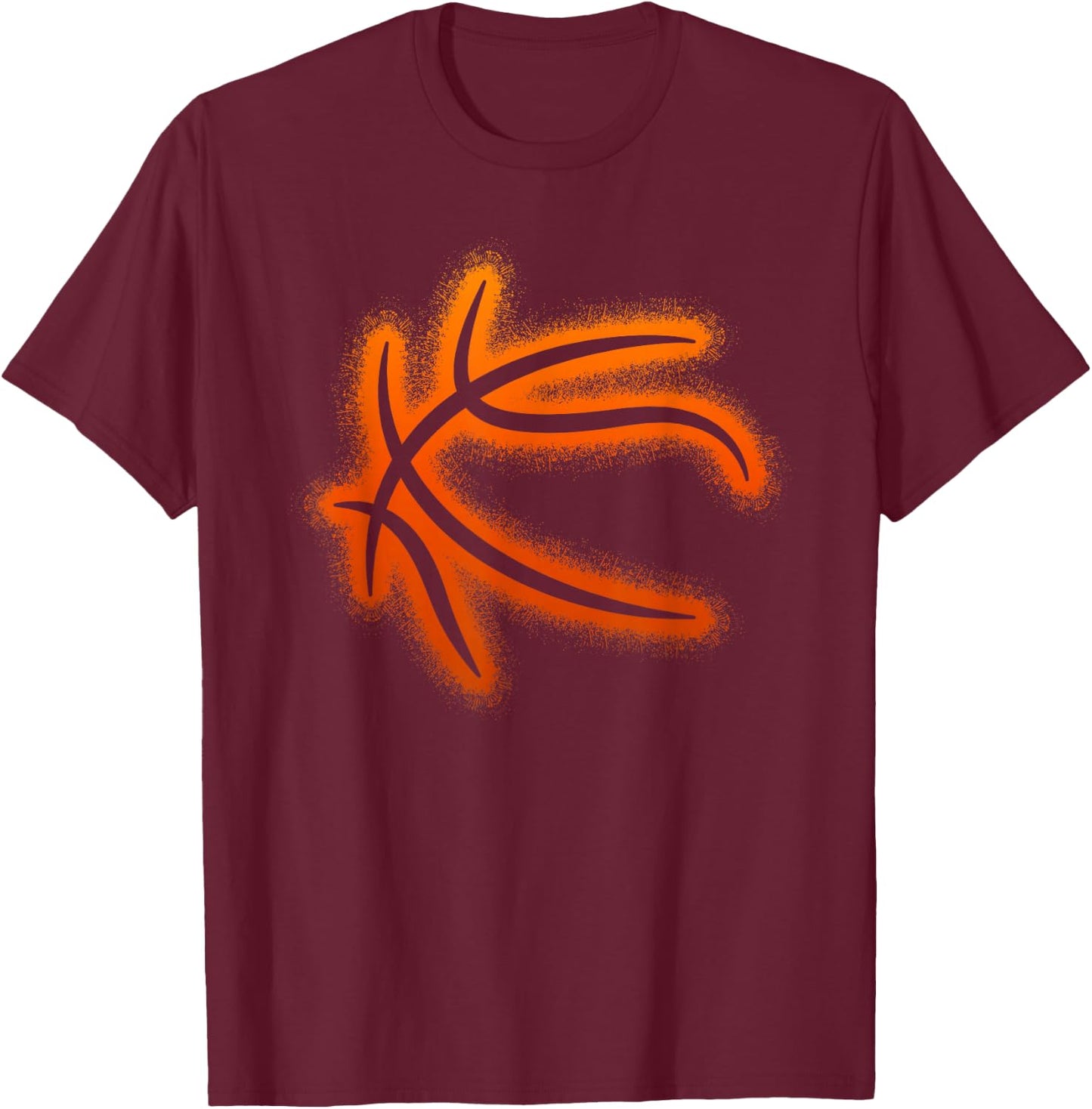 Dunking Basketball Player Men Basketball Boys T-Shirt - T-Shirt | Maroon