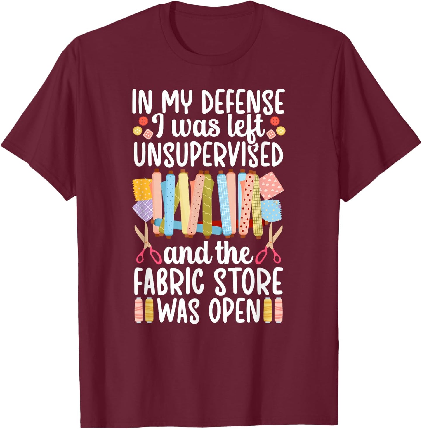 Quilting Funny Quilt Quilter Quilt Lover T-Shirt - T-Shirt | Maroon