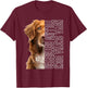 Nova Scotia Duck Tolling Retriever T-Shirt - T-Shirt | Maroon