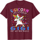 gigicorn Like A Regular Gigi Only Way More Magical T-Shirt - T-Shirt | Maroon