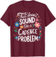 Cadence Personalized Cute Flower Girls Cadence Name T-Shirt - T-Shirt | Maroon