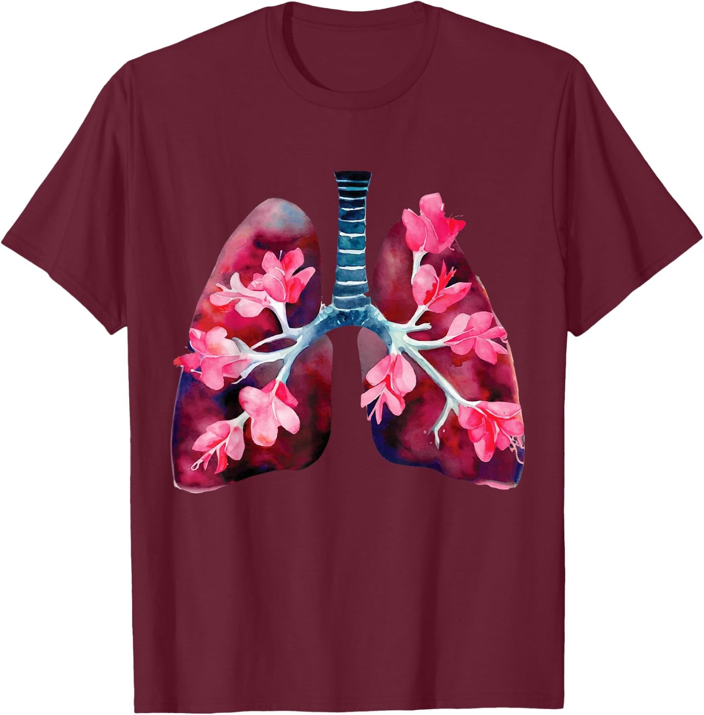 Registered Respiratory Therapist RT Care Week Pulmonologist T-Shirt - T-Shirt | Maroon