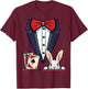 Magician Costume Halloween Magic Show Men Women Kids Boys T-Shirt - T-Shirt | Maroon