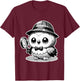Bird Owl Detective - Detective Wisdom - Sleuths Owl T-Shirt - T-Shirt | Maroon