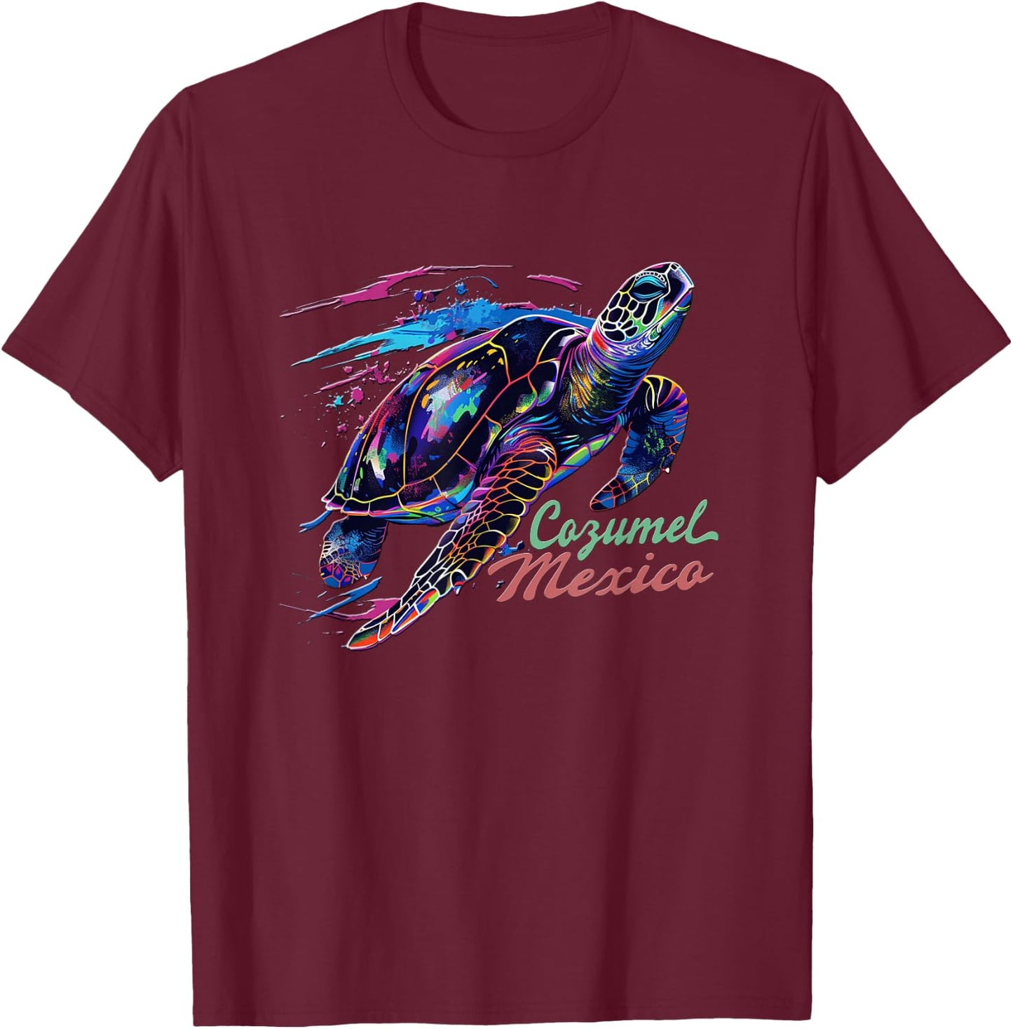 Cozumel - Island Mexico Cozumel T-Shirt - T-Shirt | Maroon