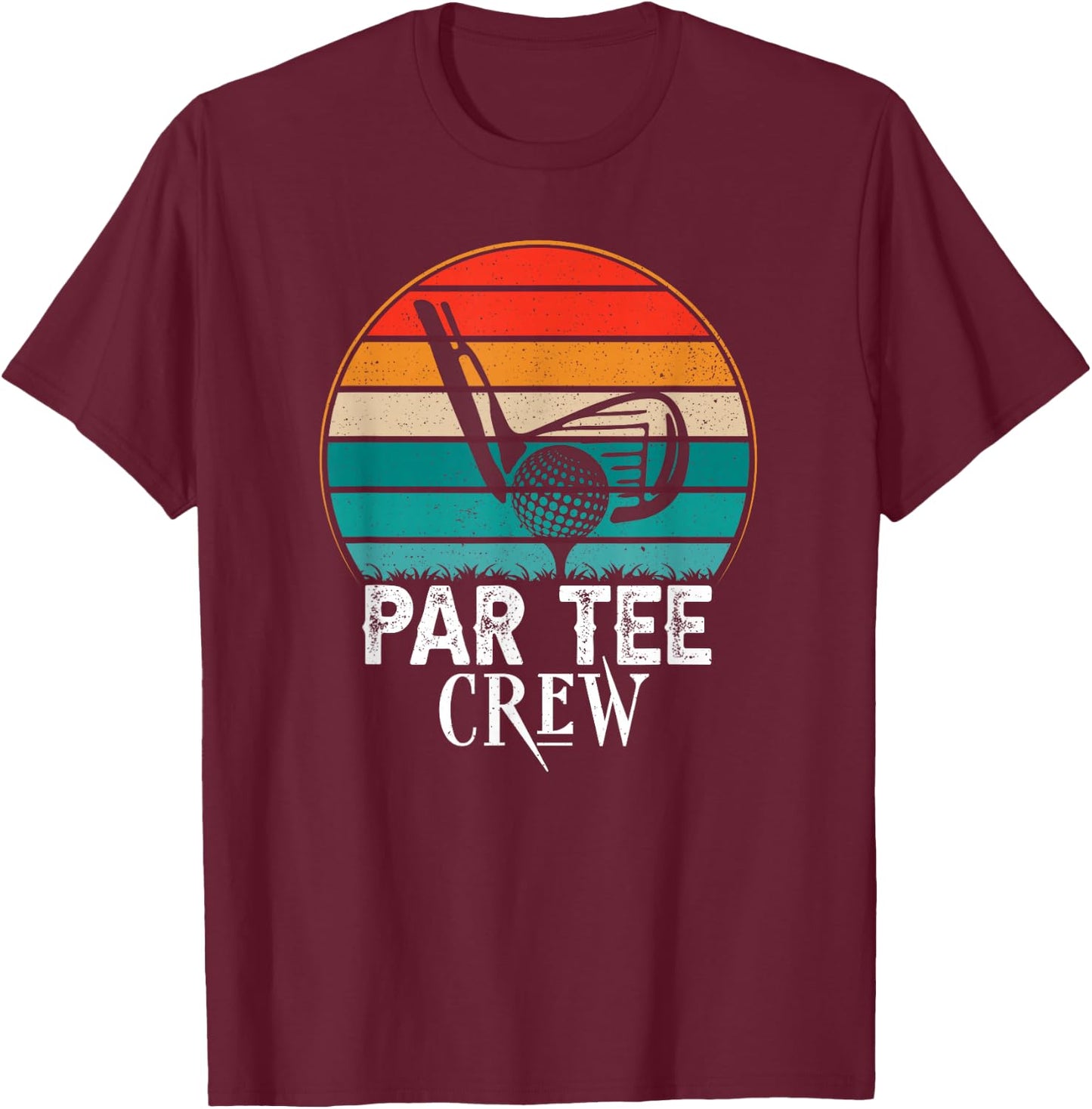 Par Crew T-Shirt - T-Shirt | Maroon