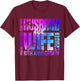 Tie Dye Husband And Wife Cruise 2025 10th Anniversary Couple T-Shirt - T-Shirt | Maroon
