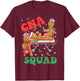 CNA Christmas Squad Christmas Shirt for Nursing Assistants T-Shirt - T-Shirt | Maroon