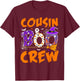 Cousin Boo Crew Funny Ghost Halloween Spooky Costume Kids T-Shirt - T-Shirt | Maroon