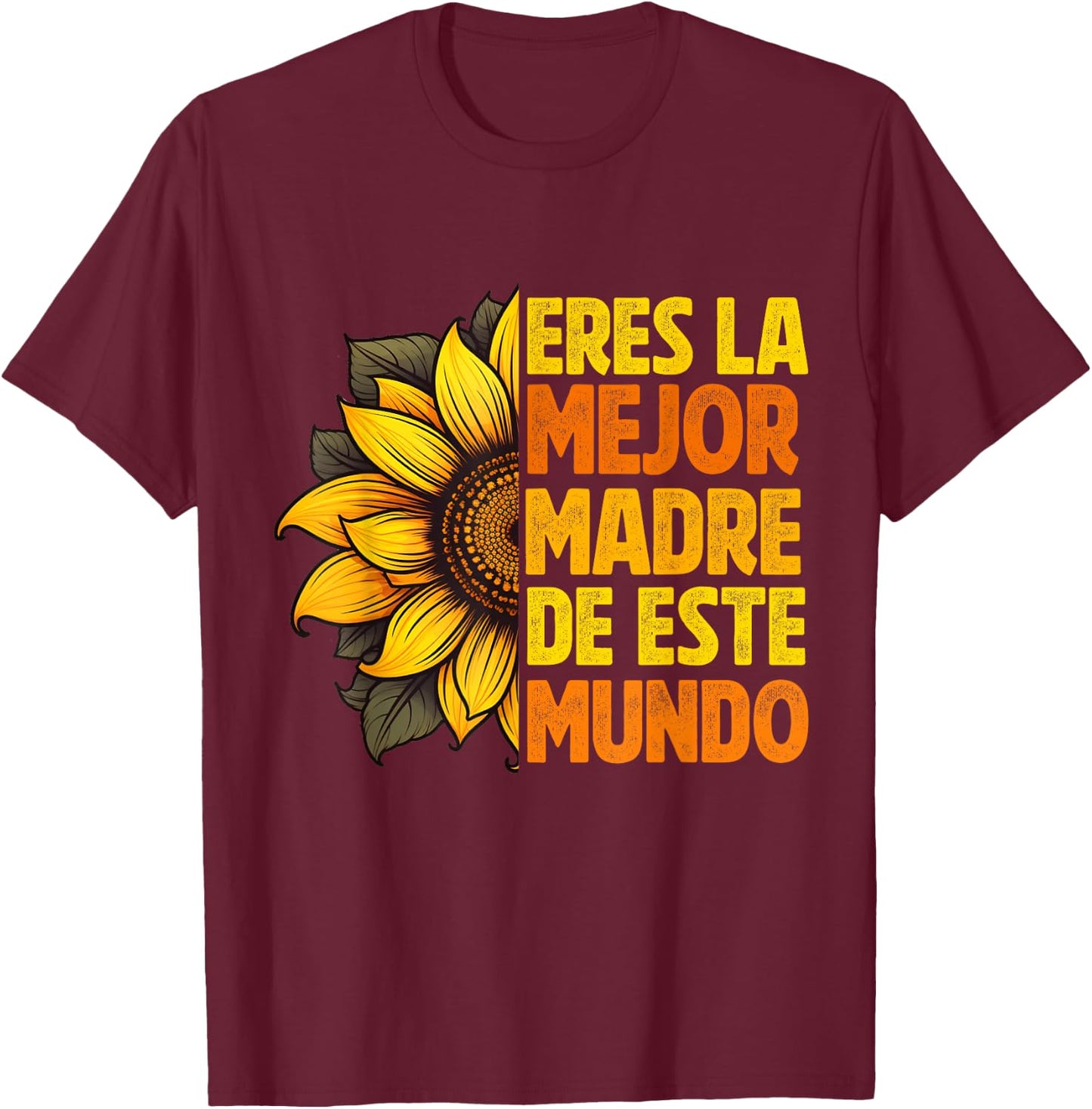 Regalos Para Mama Dia De Las Madre Espanol Camiseta Abuela T-Shirt - T-Shirt | Maroon