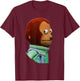 Pedro the Monkey Meme - Iconic Side-Eye Expression T-Shirt - T-Shirt | Maroon
