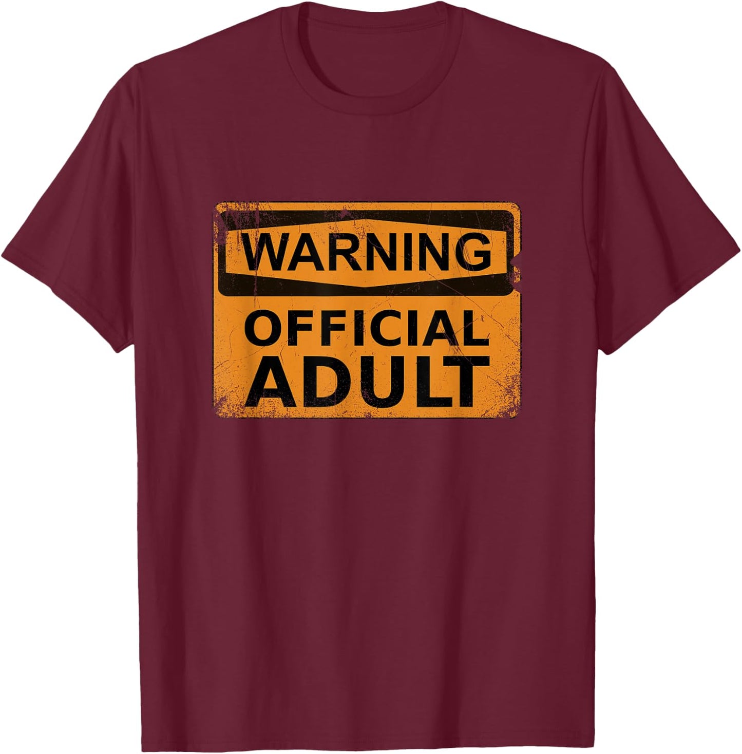 18th Birthday Gifts or Women Official Adult Small T-Shirt - T-Shirt | Maroon