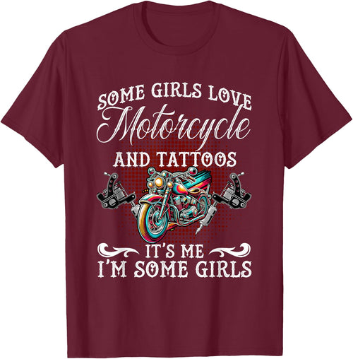 Motorcycle And Tattoos Inked Tattooed Women Ink Tattoo Lady