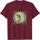Fairy Weeping Willow Tree Illustration Fairies T-Shirt - T-Shirt | Maroon