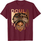 Doula Appreciation Birth Doula Postpartum Dope black Doula T-Shirt - T-Shirt | Maroon