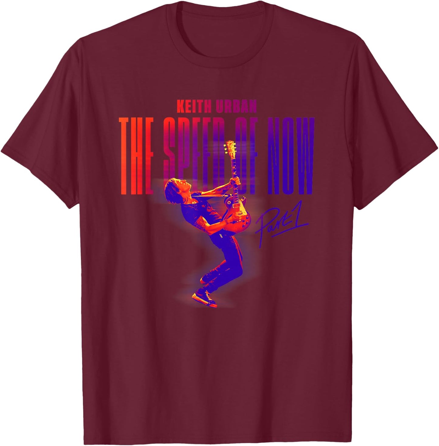 The Speed of Now Part 1 T-Shirt - T-Shirt | Maroon