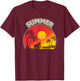 Palm Tree With Guinea Pig Beach Holiday Summer Vacation Women Kids T-Shirt - T-Shirt | Maroon