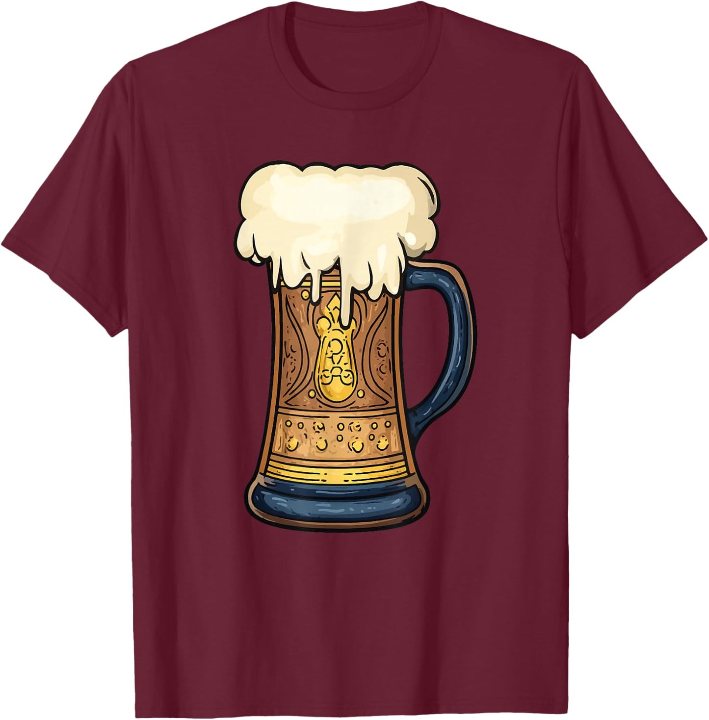 Frank And Stein Pun Funny Couples Halloween Costume STEIN T-Shirt - T-Shirt | Maroon