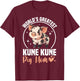 Kunekune Pig Accessories Pig Plush Breeder Kune Kune Pig Mom T-Shirt - T-Shirt | Maroon