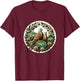Mourning Doves Art Beautiful Bird Love T-Shirt - T-Shirt | Maroon