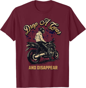 Funny Motorcycle Riders For Motorbike Biker Men Women T-Shirt - T-Shirt | Maroon