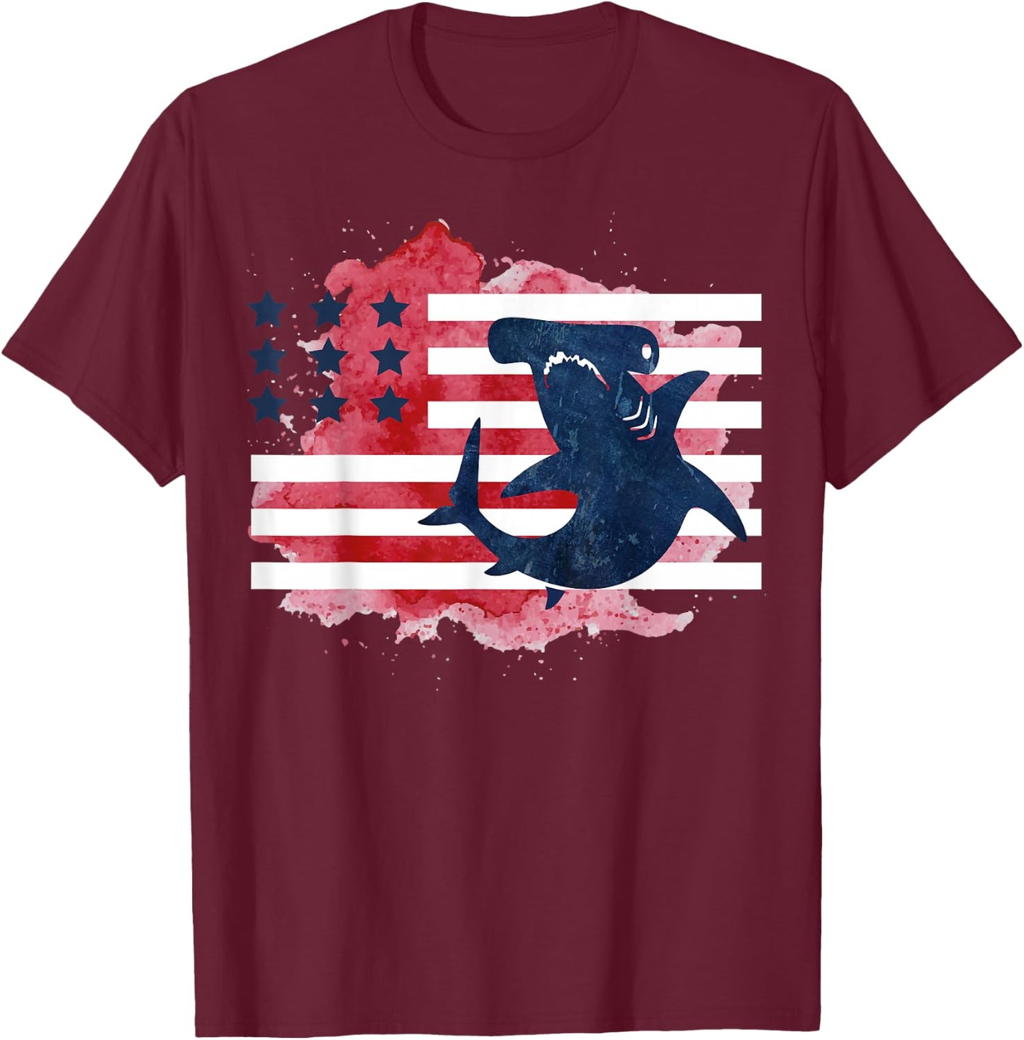 Hammerhead Shark Shirt Underwater Ocean Hammerhead Shark T-Shirt - T-Shirt | Maroon