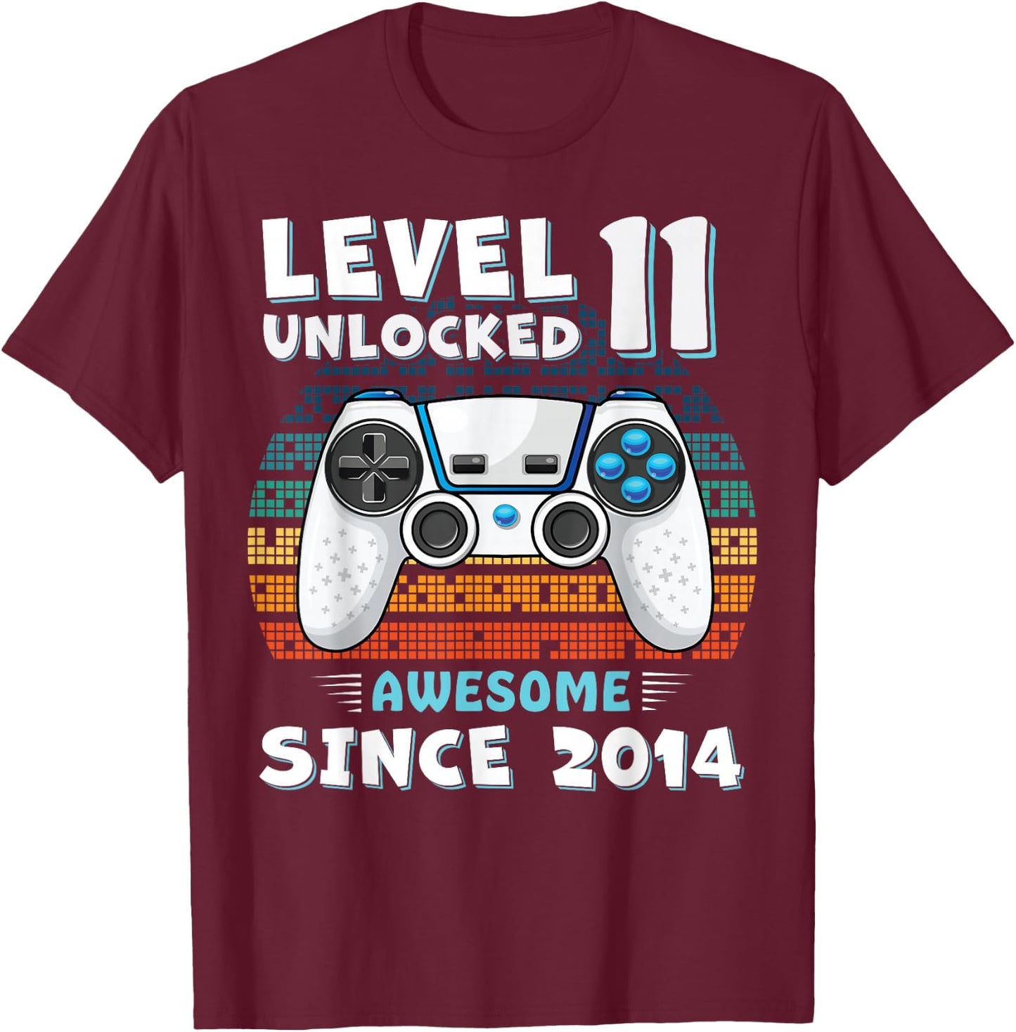 11 Year Old Bday Decorations Son Boy 11yr 2014 11th Birthday T-Shirt - T-Shirt | Maroon