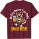 in Dog Beers I've Only Had One Oktoberfest Drinking T-Shirt - T-Shirt | Maroon