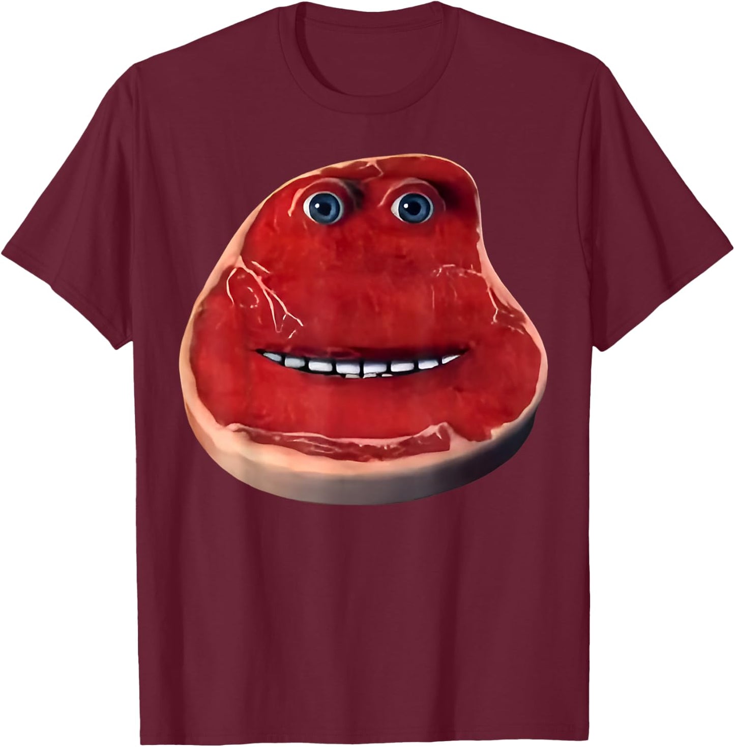 Steve Beef T-Shirt - T-Shirt | Maroon