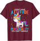 I Don't Have Attitude I've Got Personality You Can't Handle T-Shirt - T-Shirt | Maroon