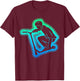 Scooter Stunt Boys Kids Men T-Shirt - T-Shirt | Maroon