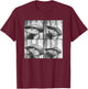 Snake Wearing Cowboy Hat Funny Animal Photobooth Rattlesnake T-Shirt - T-Shirt | Maroon