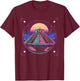 Chichen Itza Maya Civilization Mayan Pyramid Mexico T-Shirt - T-Shirt | Maroon