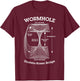 Grandio Design Funny Scientific Science Gifts -Adults, -Kids Wormhole Einstein-Rosen Bridge Black Hole Hyperspace Physics T-Shirt - T-Shirt | Maroon