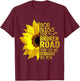 God Bless The Broken Road That Led Me Straight To You T-Shirt - T-Shirt | Maroon