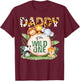 Daddy Of The Wild One 1st Birthday Safari Family Matching T-Shirt - T-Shirt | Maroon