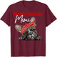 Funny French Bulldog Mimi Frenchie Dog Mimi Mama Mothers Day T-Shirt - T-Shirt | Maroon