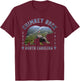 NC Black Bear Chimney Rock State Park Skyline North Carolina T-Shirt - T-Shirt | Maroon