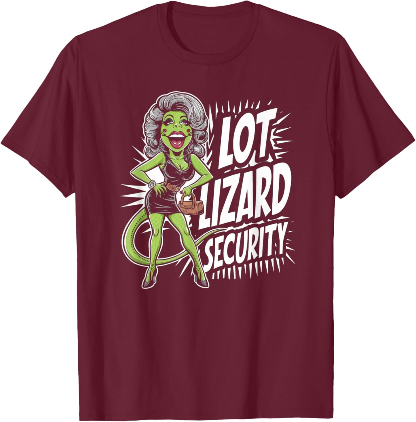 Lot Lizard Security T-Shirt - T-Shirt | Maroon