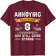 Annoying Each Other For 8 Years 8th Wedding Anniversary T-Shirt - T-Shirt | Maroon