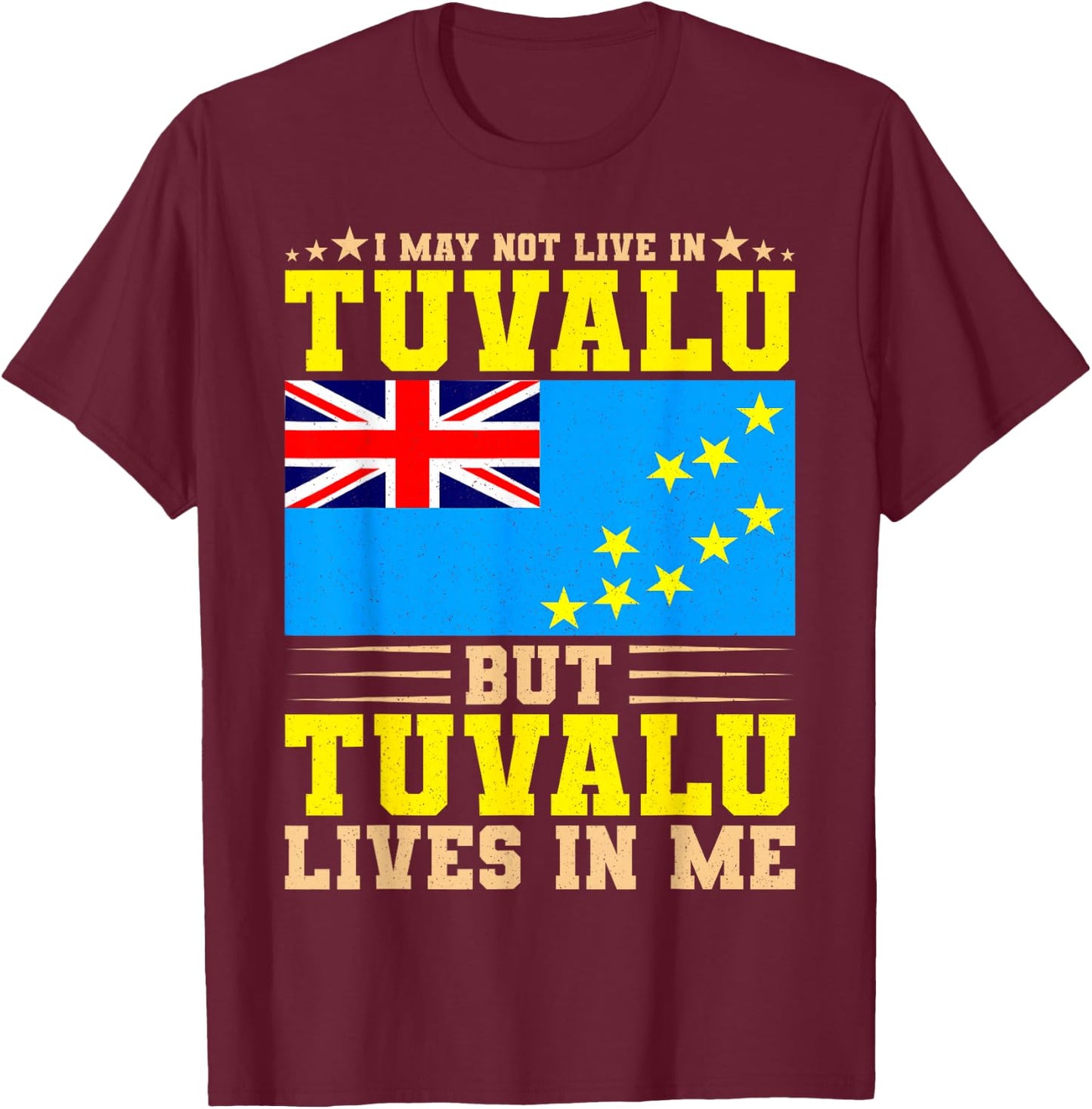 Tuvalu T-Shirt - T-Shirt | Maroon