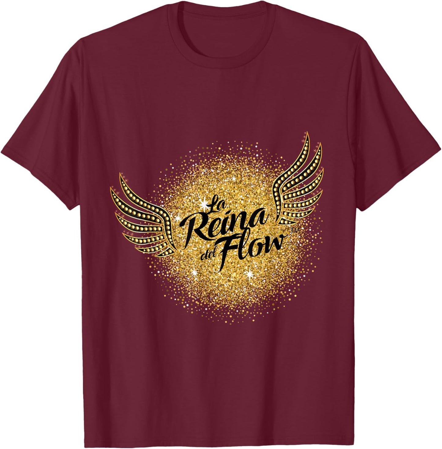 La Reina del Flow - Sol T-Shirt - T-Shirt | Maroon