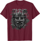 Aztec God Aztec Culture Mayan Indigenous Tlaloc Statue T-Shirt - T-Shirt | Maroon