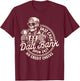 Dad Skeleton Father’s Day Best Dad Ever Fast Cash Dad Bank T-Shirt - T-Shirt | Maroon