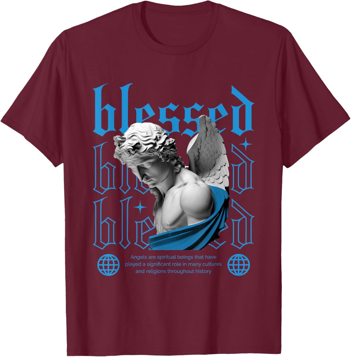 Blessed Powder Blue 9s Matching Women T-Shirt - T-Shirt | Maroon